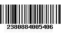 Código de Barras 2380884005406