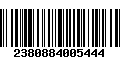 Código de Barras 2380884005444