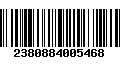 Código de Barras 2380884005468