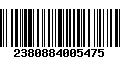 Código de Barras 2380884005475