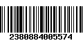 Código de Barras 2380884005574