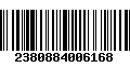 Código de Barras 2380884006168