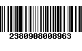 Código de Barras 2380908008963