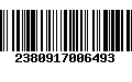 Código de Barras 2380917006493