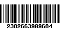 Código de Barras 2382663909684