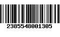 Código de Barras 2385548001305