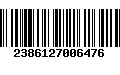 Código de Barras 2386127006476