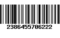 Código de Barras 2386455706222