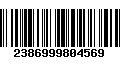 Código de Barras 2386999804569