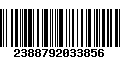 Código de Barras 2388792033856