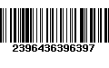 Código de Barras 2396436396397