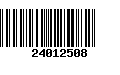 Código de Barras 24012508