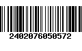 Código de Barras 2402076050572