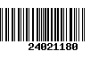 Código de Barras 24021180