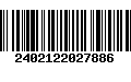 Código de Barras 2402122027886