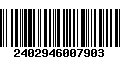 Código de Barras 2402946007903