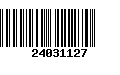 Código de Barras 24031127