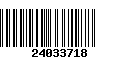 Código de Barras 24033718