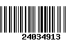 Código de Barras 24034913