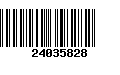 Código de Barras 24035828