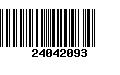 Código de Barras 24042093