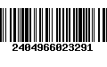 Código de Barras 2404966023291