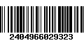 Código de Barras 2404966029323