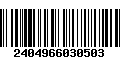 Código de Barras 2404966030503