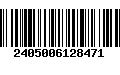 Código de Barras 2405006128471