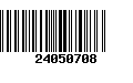 Código de Barras 24050708