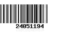 Código de Barras 24051194