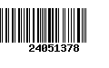 Código de Barras 24051378