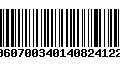 Código de Barras 2406070034014082412204