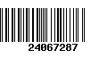 Código de Barras 24067287