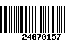 Código de Barras 24070157