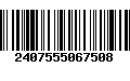 Código de Barras 2407555067508