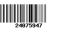 Código de Barras 24075947