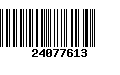 Código de Barras 24077613