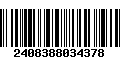 Código de Barras 2408388034378