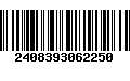 Código de Barras 2408393062250