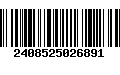 Código de Barras 2408525026891