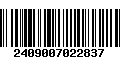 Código de Barras 2409007022837