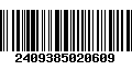 Código de Barras 2409385020609