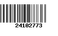 Código de Barras 24102773