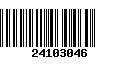 Código de Barras 24103046