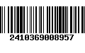 Código de Barras 2410369008957