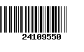 Código de Barras 24109550