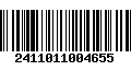 Código de Barras 2411011004655