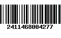 Código de Barras 2411468004277