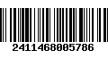 Código de Barras 2411468005786